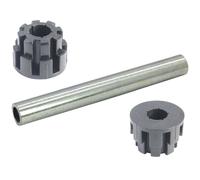 Ruota + 2x Cuscinetto per Adatto A Stiga Ponte Parco 95 Combi El Qf Mähd