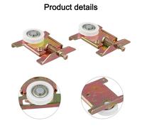 Ruota a binario per porta scorrevole in metallo con design scanalatura a U per u