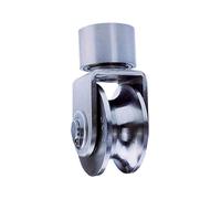 Ruota A Forma Di U In Acciaio Inossidabile 304, Ruota For Binario A Tubo Quadrato, Puleggia For Porta Pieghevole, Puleggia Di Sollevamento, Cuscinetto, Ruota Universale(L)