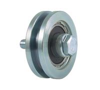 Ruota a gola quadrata da 50 mm con 1 cuscinetto a sfera