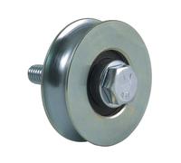 Ruota a gola tonda da 60 mm con 1 cuscinetto a sfera