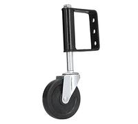 Ruota a Molla per Cancello, Ruota Porta con Doppio Cuscinetto a Sfere da 100x25mm, Ruota con Ammortizzatore per Superfici Irregolari, Ideale per Casa e Fabbrica