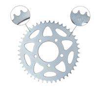 Ruota a motore posteriore 45T 44T 46T Denti della catena a pignone posteriore compatibile con accessori per motociclisti in bici da sporco adatta ai modelli TRK502C BG300 BN302 TNT300 BJ250(1Pc 44T)