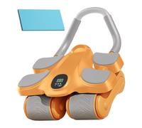 Ruota A Rulli Addominali - Rullo Addominale, Rulli Per Ruota Addominale Con Gomito | Supporto Automatico A Gomito Con Timer | Macchina Per Rulli Di Ruote Di Esercizio Per