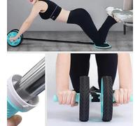 Ruota a rullo AB ruota addominale con tappetino al ginocchio con cinturino per