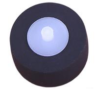 Ruota a rullo in gomma per registratore a cassetta, 13 x 6 x 2 mm, parte di ricambio per Walkman e deck, nucleo in plastica nera di lunga durata