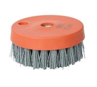 Ruota a spazzole a forma di coppa abrasiva Spazzola abrasiva rotonda antica da 4 pollici e 110 mm for lucidatura di pietre, marmo, granito pulizia pavimenti in cemento(6000_1PCS_M5.8.11)