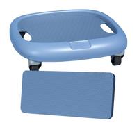 Ruota AB - 12,99 Roller Abs Wheel | Allenatore core compatto con pad in ginocchio 620 g di design resistente per allenamento per la resistenza Attrezzatura per esercizi di fitness per palestra per uom