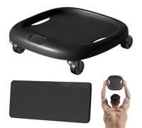Ruota AB - 12,99 rulli a rulli Ruota ABS | Trainer di base compatto con pad in ginocchio 620g Design durevole per la di allenamento a casa Palestra di fitness Esercizio di attrezzature per