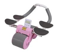 Ruota AB Fitness - Roller Addominali Silenzioso Intelligente Con Timer | Attrezzo Portatile Per Esercizi A Casa | Allenatore Muscoli Braccia Spalle Core, Per Allenamento Casa Palestra Viaggi
