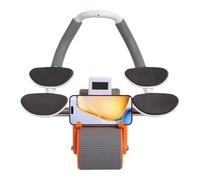 Ruota AB Fitness - Roller Addominali Silenzioso Intelligente Con Timer | Attrezzo Portatile Per Esercizi A Casa | Allenatore Muscoli Braccia Spalle Core, Per Allenamento Casa Palestra Viaggi