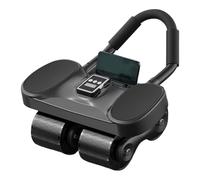 Ruota Ab Roller | Rinforzatore Corporale Silenzioso - Cinghia Addominale Con Supporto Del Gomito Contatore E Indietro Automatico Per Principiante Casa Appartamento Garage Viaggi