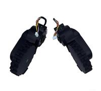 Ruota ad alta resistenza per Eufy Clean L50 L50 Ses L60 L60 per robot aspirapolvere ibrido E10c pulizia efficiente a basso rumore colore nero (set (sinistra + destra))