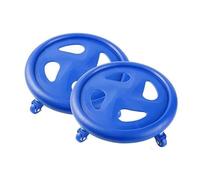 Ruota addominale, Rullo for addominali con piastra, ruota e rullo for body building, allenatore for, core, for il fitness a casa(2pcs)