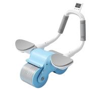 Ruota addominale - Rullo per esercizi di rimbalzo automatico con timer integrato | Attrezzatura portatile per l'allenamento della del core per palestra domestica, allenamento per lo stomaco, mod