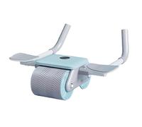Ruota addominale， Ruota addominale con auto-rimbalzo ABS for impieghi gravosi Attrezzatura for esercizi addominali(Blue)