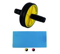 Ruota addominali con tappetino, FitLover