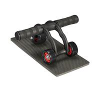 Ruota Addomninali Attrezzi Rullo Abs Roller Fitness Casa Palestra Tappetino