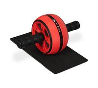 Ruota addomninali tappetino attrezzi esercizi casa abs roller fitness palestra