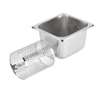 Ruota allargata al burro - strumento di cottura da forno da cucina, rullo di burro di pane in acciaio inossidabile, accessorio per griglia per cottura per barbecue esterni interni.