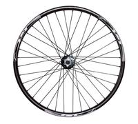 RUOTA ANTERIORE 26 MTB NERA CON SGANCIO RAPIDO ATTACCO A DISCO