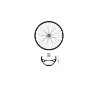 Ruota Anteriore 27,5" x 30mm MTB Tubeless Ready 10/11/12v Mvtek