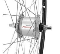Ruota anteriore a doppia parete Velox Shimano Noir