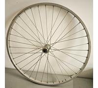 Ruota anteriore bicicletta mtb 27.5 alluminio con dadi mozzo alluminio 36 raggi