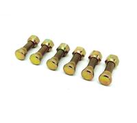 Ruota Anteriore Borchie E Dado X 6 Per Ford 3610 4110 4610 5610 6410 6610 7710