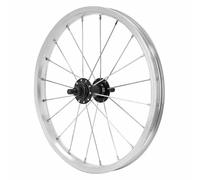 Ruota anteriore cerchio in alluminio mozzo in acciaio Selection P2R City Patin Argento