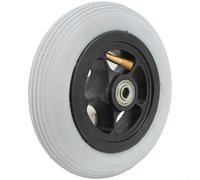 Ruota anteriore da 6 pollici per sedie a rotelle elettriche compatibile con Ottobock, progettata con mozzo rinforzato e battistrada in gomma resistente all'usura per un uso a lungo termine (106,7 x