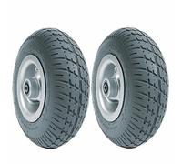 Ruota Anteriore da 9 Pollici per Sedia a Rotelle, Ruote Anteriori Solide per Sedia a Rotelle Elettrica, Pneumatico Non Gonfiabile, con Cuscinetto da 5/16" (8 mm) (Confezione da 2)