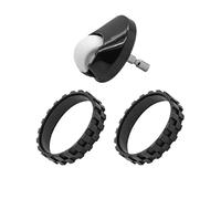 Ruota anteriore e pneumatici Skin. Compatibile con iRobot Roomba serie I7 E5 E6 500 600 700 800 900. Accessori di ricambio antiscivolo.(C)