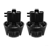 Ruota anteriore facile da installare per Dreame per x50 Ultra Pro Master L50 S50 - Pezzi di ricambio per robot aspirapolvere senza attrezzi (2 pezzi)