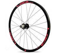 Ruota Anteriore For Bici Da Strada 700C Con Sgancio Rapido, Freno A Disco 9x100mm/10x135mm, Mozzi 24H For Cassetta A 8/9/10/11/12 Velocità(Black-red,Rear)