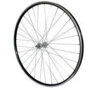 Ruota anteriore in alluminio a doppia parete mozzo in alluminio asse massiccio P2R Noir