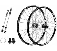 Ruota anteriore in lega di alluminio a 32 fori, 2 ruote posteriori, 4 cuscinetti, supporto for mozzo libero a 6 griffe, 7/8/9/10/11/12 velocità(E,27.5in)