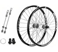 Ruota anteriore in lega di alluminio a 32 fori, 2 ruote posteriori, 4 cuscinetti, supporto for mozzo libero a 6 griffe, 7/8/9/10/11/12 velocità(C,26in)