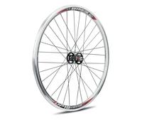 Gurpil Fixed Dp-18 Bearings Disc Tubular Front Wheel Argento 9 x 100 mm Silver / Black