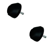 Ruota anteriore originale, compatibile con Dreame D9 Pro / L30 Pro Ultra / X30 Master One / X40 Pro Ultra Parti per aspirapolvere(2 pcs)