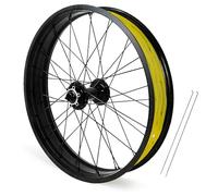 Ruota Anteriore Per Bici Da Neve 26 X 4,0" Cerchio In Lega Di Alluminio Perno Passante Freno A Disco 15 X 135 Mm Ruote Anteriori Bici Da Neve E Spiaggia Da 7-12 Anni 36 Fori