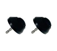 Ruota anteriore per Conga 9590 Spin per revolution Ultra Power Home 9990 AI Spin Robot Aspirapolvere Liscio Rotazione 360 Nero Plastica 1 o 2 Pezzi (2 pezzi)
