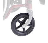 Ruota anteriore singola in PVC per carrozzina Ardena one modello CP100B CP100R Art. CPR410