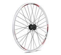 Gurpil Zac M475 26´´ 6b Disc Mtb Front Wheel Bianco 9 x 100 mm Silver