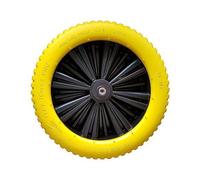 Ruota Antiforo Gialla Ricambio Per Carriola Fort TK/100