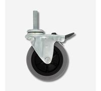 Ruota antitraccia Ø80 con Perno M10x36,5 e Freno