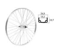RUOTA BICI 20X1.75 POSTERIORE ALLUMINIO 1 VELOCITA' SENZA DADO E RUOTA LIBERA