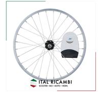 RUOTA BICI POSTERIORE 20 MTB 1 V ACCIAIO CON DADO