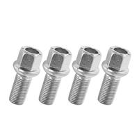 Ruota Bulloni Alette Prigionieri Compatibile Con Per A2 2000-2005 Per A3 8P 2003-2012 Borchie Ruota Per Auto 4x M14x1.5 28mm Ruota Lug Per Bullone Dado Set Hub