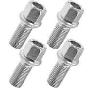 Ruota Bulloni Alette Prigionieri Compatibile Con Per A2 2000-2005 Per A3 8P 2003-2012 Borchie Ruota Per Auto 4x M14x1.5 28mm Ruota Lug Per Bullone Dado Set Hub